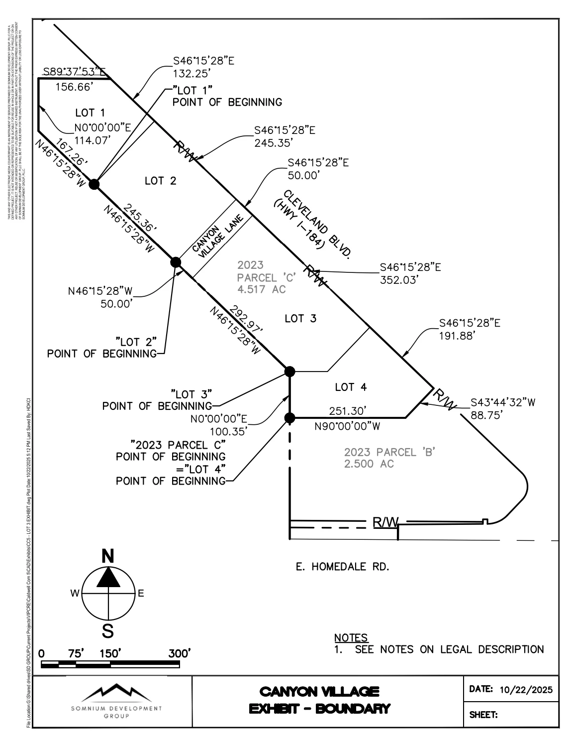Canyon Village boundary exhibit (opens PDF)